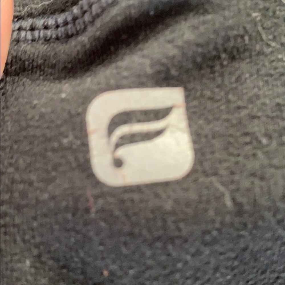 Fabletics Black Mesh Panel Leggings Medium M
